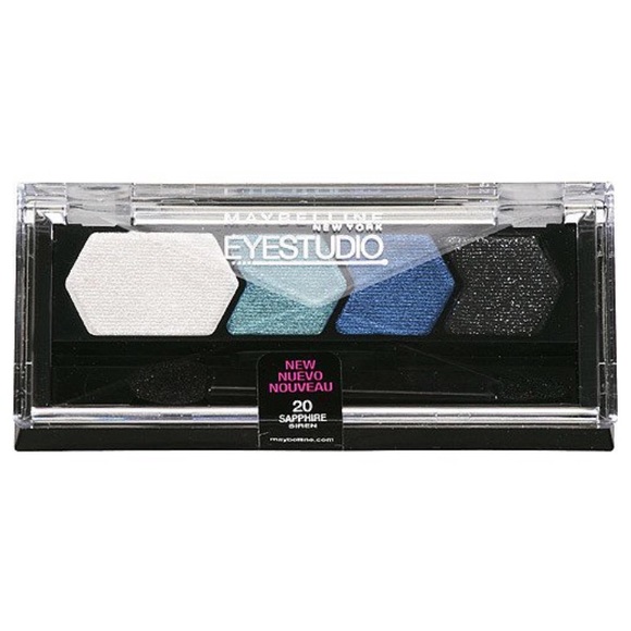 🔥5/$25🔥Maybelline Eyestudio Eyeshadow Quad - 20 Saphire Siren